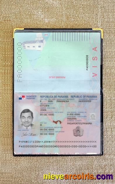 Panama passport new 2019-present photolook